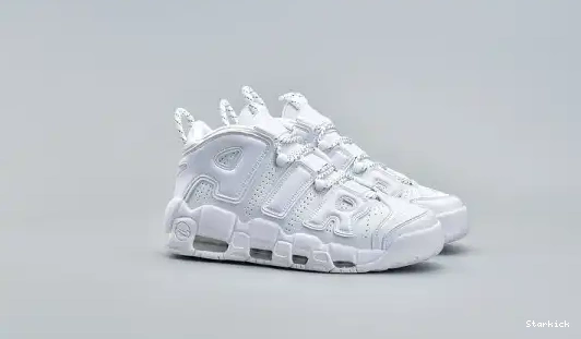 More White Uptempo Air Triple 921948-100  0430